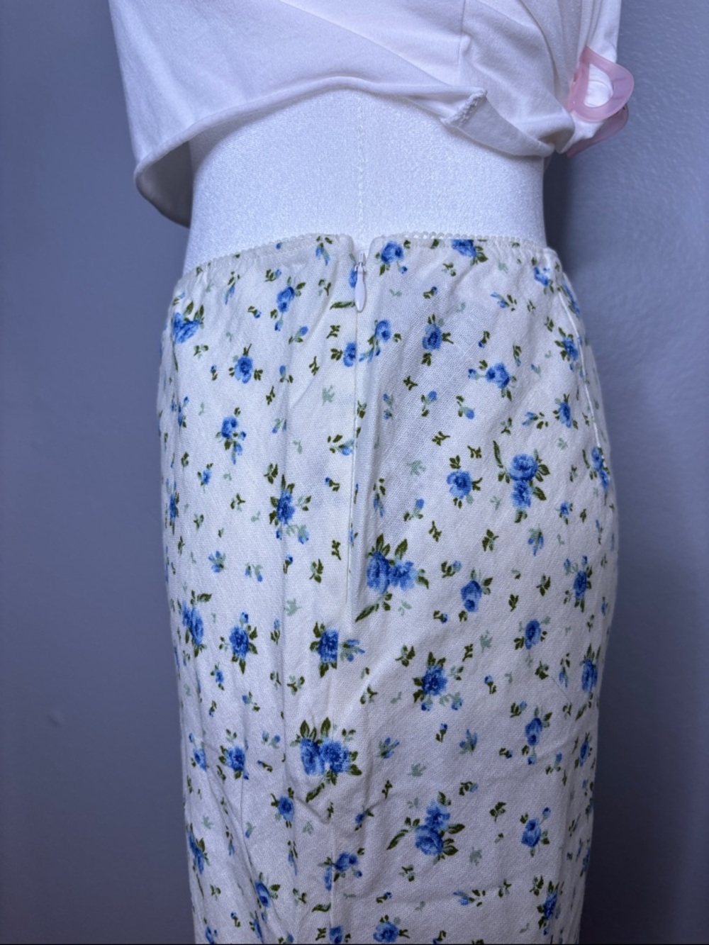 Wild Fable Floral Cream Maxi Skirt ‼️LISTING IS FOR SKIRT ONLY‼️ - Picture 10 of 11